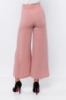 Picture of Woman Powder Zipper Detailed Loose Trousers