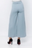 Picture of Woman Bebe Blue Zipper Detailed Loose Trousers