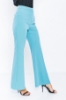 Picture of Woman Mint Classical Flare Trotter Trousers