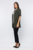 Picture of Woman Khaki three quarter Trojan Sleeve Classical Waistcoat