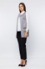 Picture of Woman Grey pockets Sequined Waistcoat