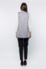 Picture of Woman Grey pockets Sequined Waistcoat