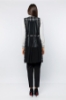 Picture of Woman Ecru Behind Chiffon Night Night Wear Waistcoat