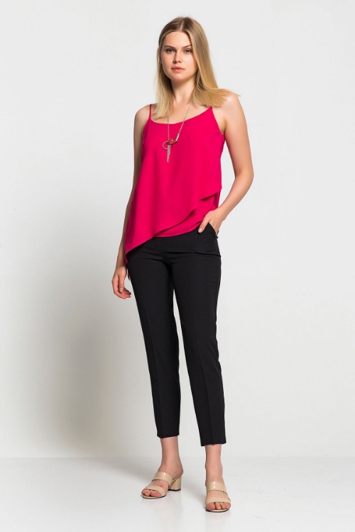 Picture of Woman Fuchsia Athlete Blouse