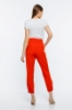 Picture of Woman Coral waist folded trotter Buttoned Trousers