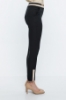 Picture of Woman Black Skinny Trotter High Waist Two Colour Trousers