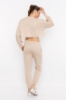 Picture of Woman Beige Two Thread Sport Sport wear Tracksuit Suit