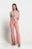 Picture of Woman Powder Flare Trotter Trousers