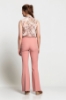 Picture of Woman Powder Flare Trotter Trousers