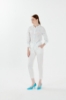 Picture of Woman White Nakışlı Viscose Shirt