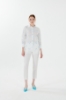 Picture of Woman White Nakışlı Viscose Shirt