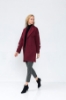 Kadın Bordo Tasarım Hırka resmi