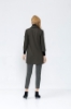 Picture of Woman Khaki three quarter Trojan Sleeve Jacket