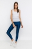 Picture of Woman Petroleum Petroleum Green Silvery Sport Sport wear Tight