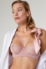 Picture of Woman Powder Aura Lace Bra Suit