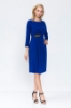 Picture of Woman Sax Midi nou three quarter Trojan Sleeve Dress