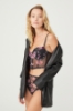 Picture of Woman Black Carmen flower Korse Black bralette Bra Suit