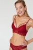 Picture of Woman Vişne Henna Lace bralette Suit