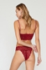 Picture of Woman Vişne Henna Lace bralette Suit