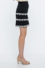 Picture of Woman Black Mini Lace Skirt