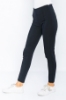 Picture of Woman Black High Waist Zipped Skinny Trotter Trousers