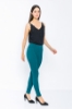 Picture of Woman Emerald Emerald Green High Waist Zipped Skinny Trotter Trousers