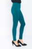 Picture of Woman Emerald Emerald Green High Waist Zipped Skinny Trotter Trousers