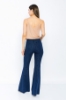 Picture of Woman Navy Navy Blue High Waist Floklu Flare Trotter Trousers