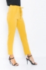 Picture of Woman Mustard Mustard Yellow Yüksel Waist Satin Material Trousers