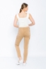 Picture of Woman Brown Cargo Pocket casual Trousers