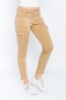 Picture of Woman Brown Cargo Pocket casual Trousers