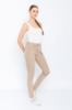 Picture of Woman Beige Classical Cut casual Trousers