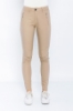 Picture of Woman Beige Classical Cut casual Trousers