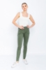 Picture of Woman Khaki Classical Cut casual Trousers