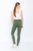 Picture of Woman Khaki Classical Cut casual Trousers