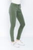 Picture of Woman Khaki Classical Cut casual Trousers