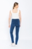 Kadın İndigo Klasik Kesim Casual Pantolon resmi
