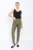 Picture of Woman Khaki Classical Cut fillet with pockets Work Trousers