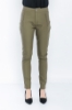 Picture of Woman Khaki Classical Cut fillet with pockets Work Trousers