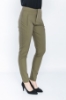 Picture of Woman Khaki Classical Cut fillet with pockets Work Trousers