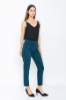 Picture of Woman Petroleum Petroleum Green fillet Pocket Classical Work Trousers
