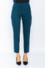 Picture of Woman Petroleum Petroleum Green fillet Pocket Classical Work Trousers