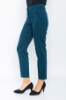 Picture of Woman Petroleum Petroleum Green fillet Pocket Classical Work Trousers