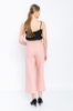 Picture of Woman Powder Comfortable Cut Belted Capri Trousers