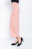 Picture of Woman Powder Comfortable Cut Belted Capri Trousers