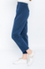 Picture of Woman Indigo Blue indigo High Waist casual Trousers