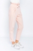 Picture of Woman Powder Comfortable Cut High Waist Trousers