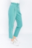 Picture of Woman Mint Comfortable Cut High Waist Trousers