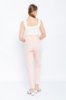 Picture of Woman Powder Classical Cut High Waist Trousers