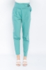 Picture of Woman Mint Classical Cut High Waist Trousers